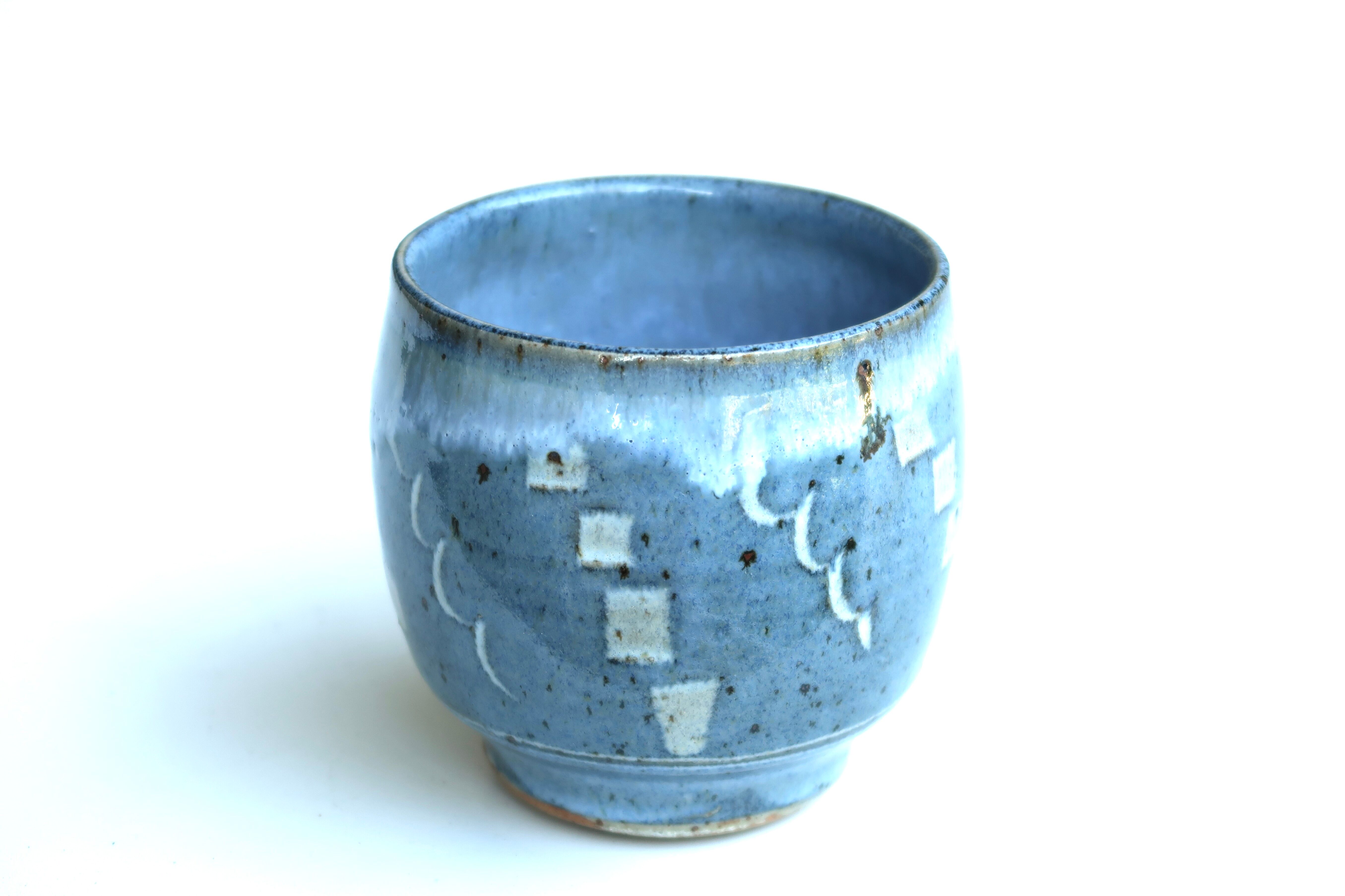 Blue sandstone bowl, 70s