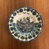 Splendid ceramic plate by Alice Colonieu.