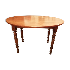 table ronde noyer