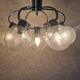 Rare Midcentury FlushMount or Chandelier Galaxy, Germany, 1970s