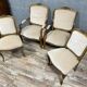 Set of Louis XV style seats in molded and carved wood circa 1900