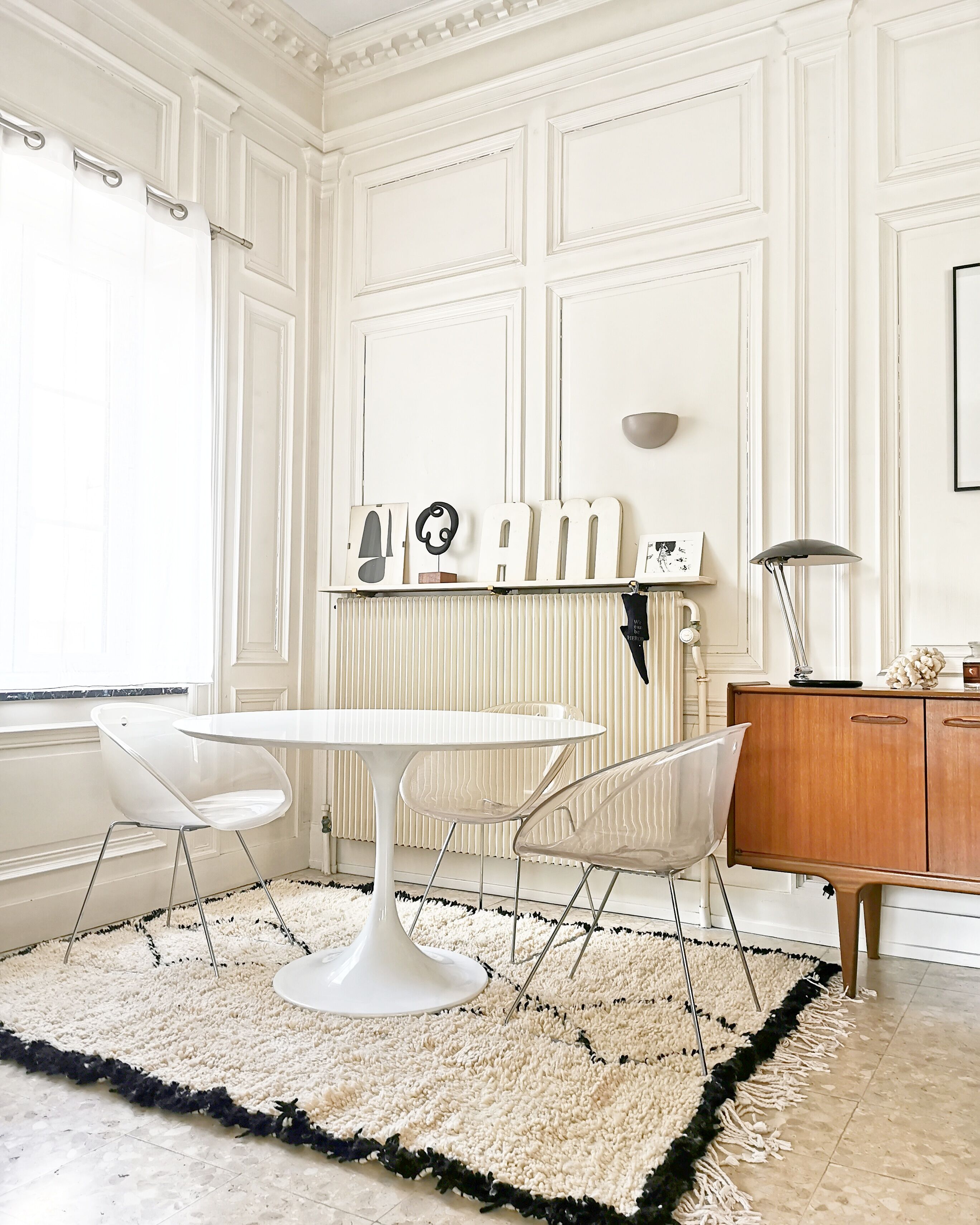 Table foot tulip Raymond Loewy 