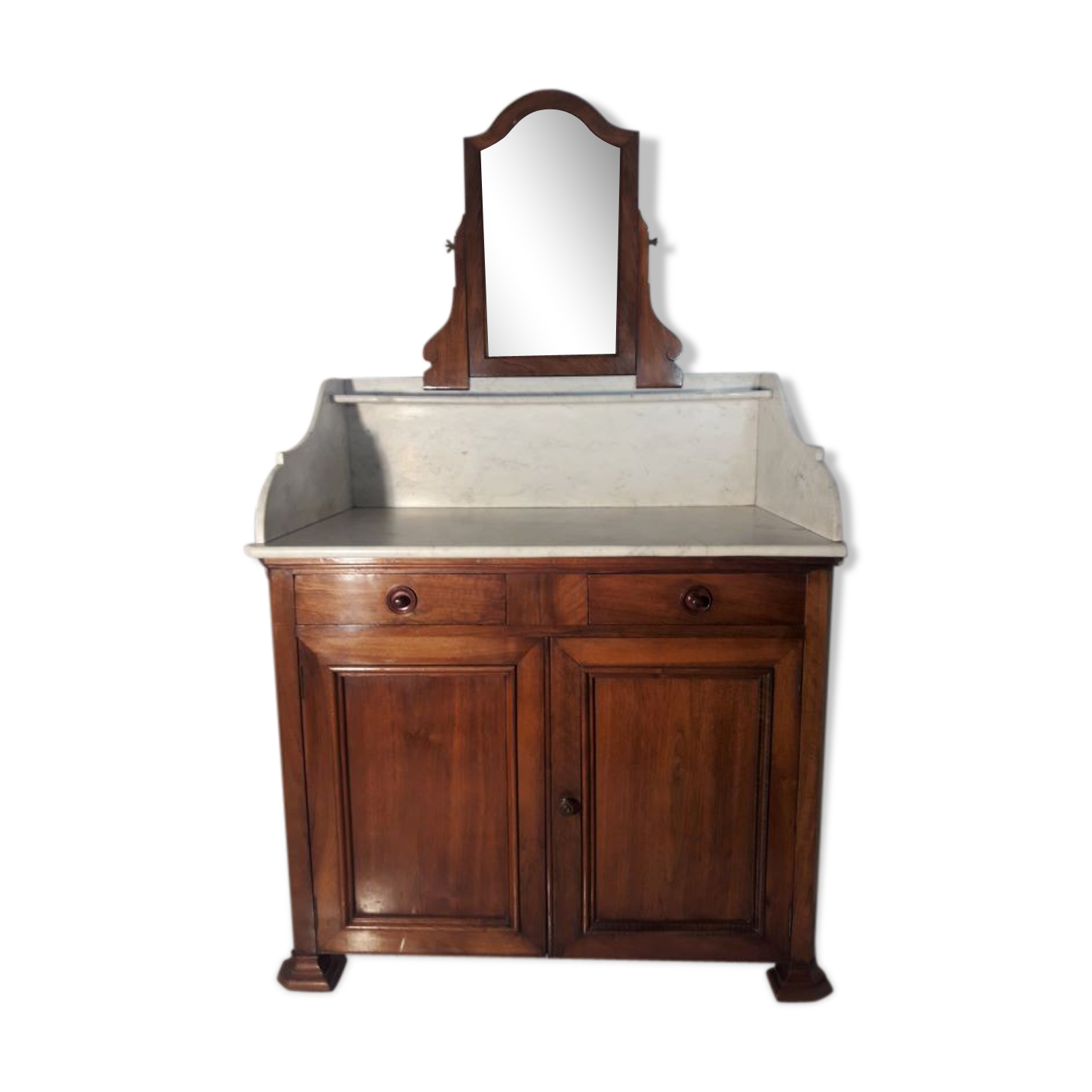 Toilet furniture, hairdresser 1900 marble