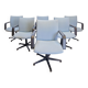 Vintage Michigan Office Chairs by Geoffrey Harcourt for Artifort, 1980s, Set of 6