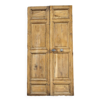 porte en chêne