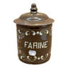 Pot marron "Farine"