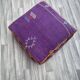 Moroccan Ottoman Pouf, Cactus Silk Pouf, Purple Pouf, Ottoman Stool, Living Room Pouf, Made Pouf