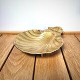 Empty brass shell pocket