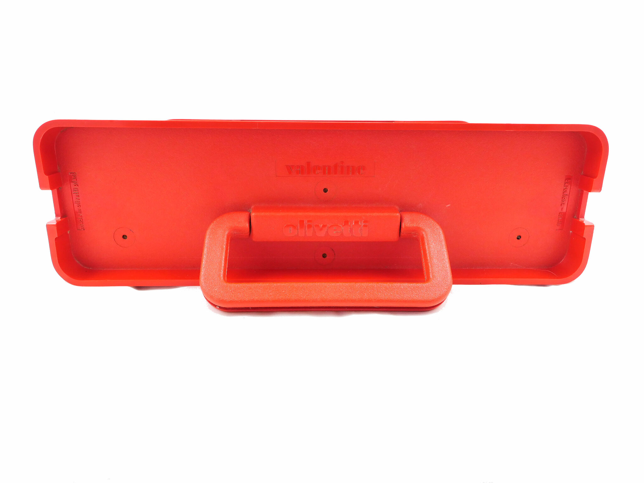 Olivetti valentine red typewriter