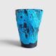 Charles Cart The Cyclops Blue Ceramic Vase, France, 1960s