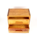 Raw pine chest of drawers