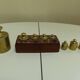 Antique kitchen scale balancetout and weight set in box
