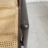 Vintage Wooden Chair with Cane seat by Branko Ursic for Stol Kamnik, 1970s