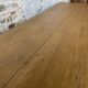 Large antique wooden table with turned legs – 250 cm