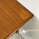Scandinavian dining table extendable vintage 60's