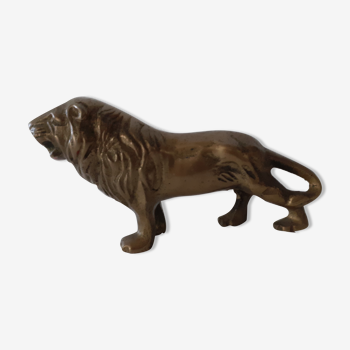 Lion animal en laiton ou bronze
