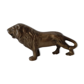 Animal lion in brass or bronze