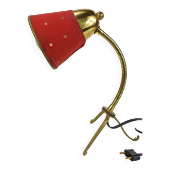 Small red lamp