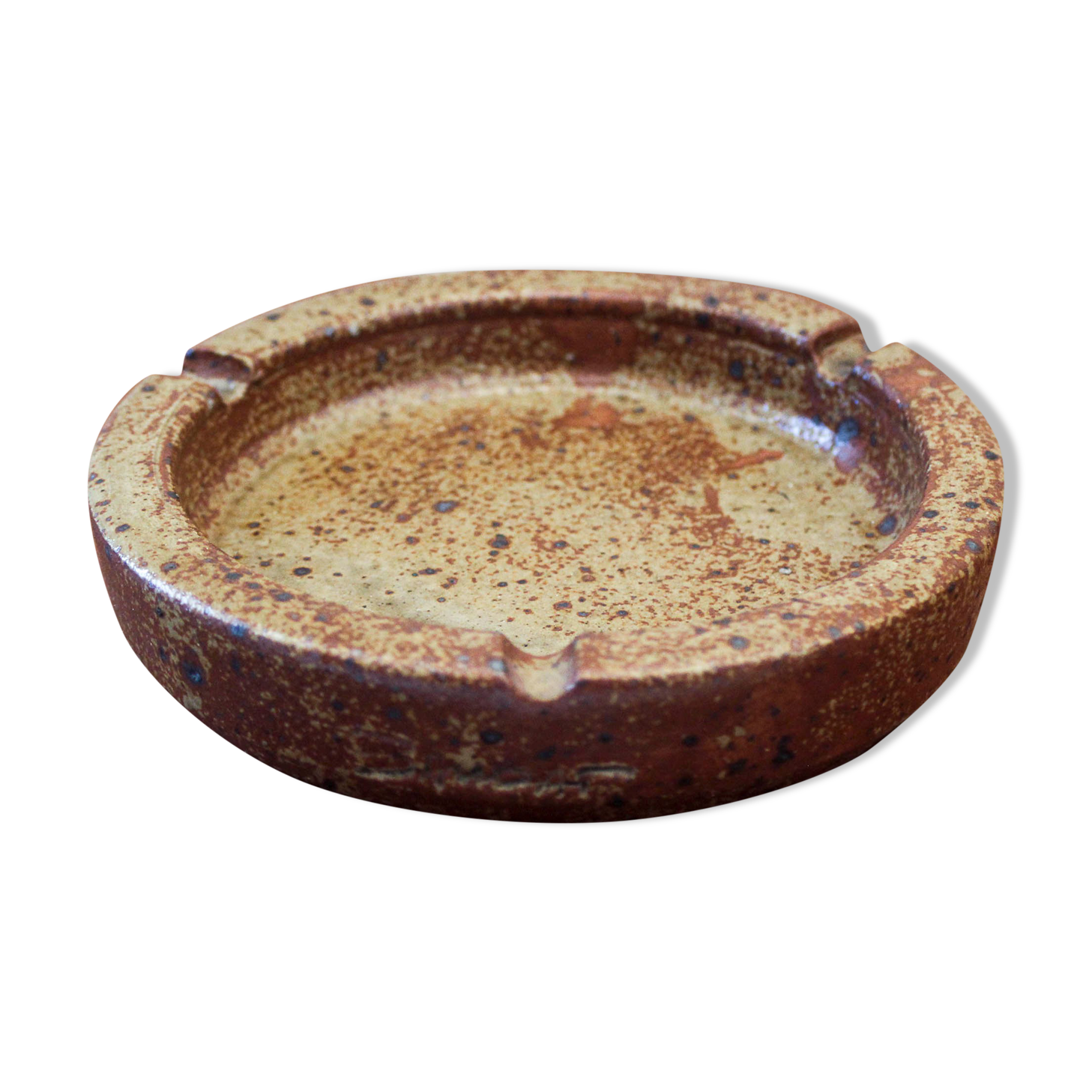 Sandstone ashtray pyrite Guy Baudat 70s