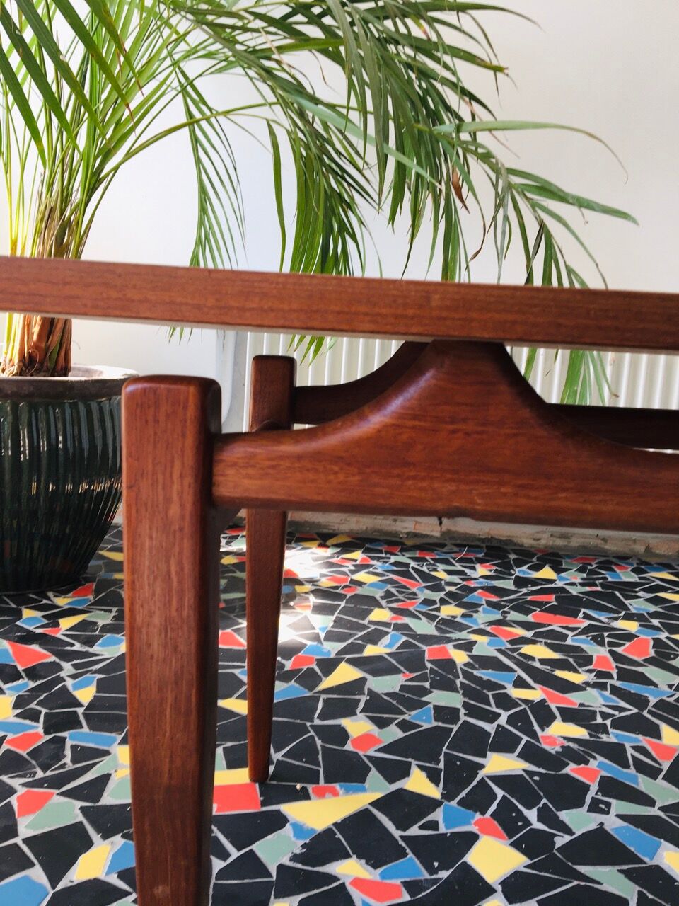 Teak coffee table by Louis Van Teeffelen