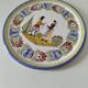 Large plate HB Henriot Quimper decor Tradition 32 cm