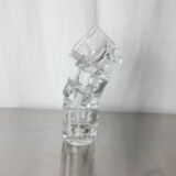 set of 3 glass egg cups by Joe Colombo