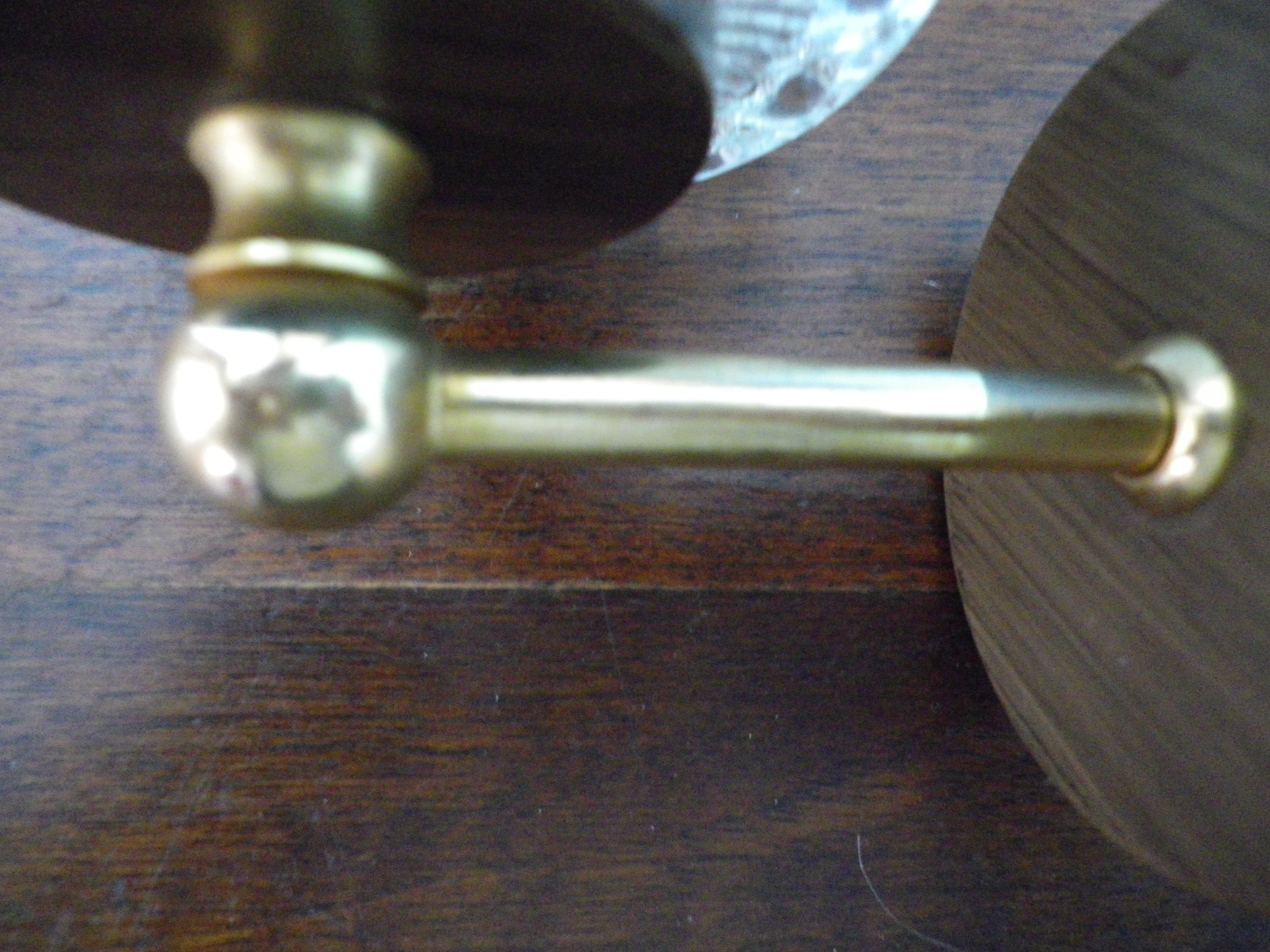 Pair of old sconces, brand Delmas