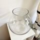 Glass ball vase