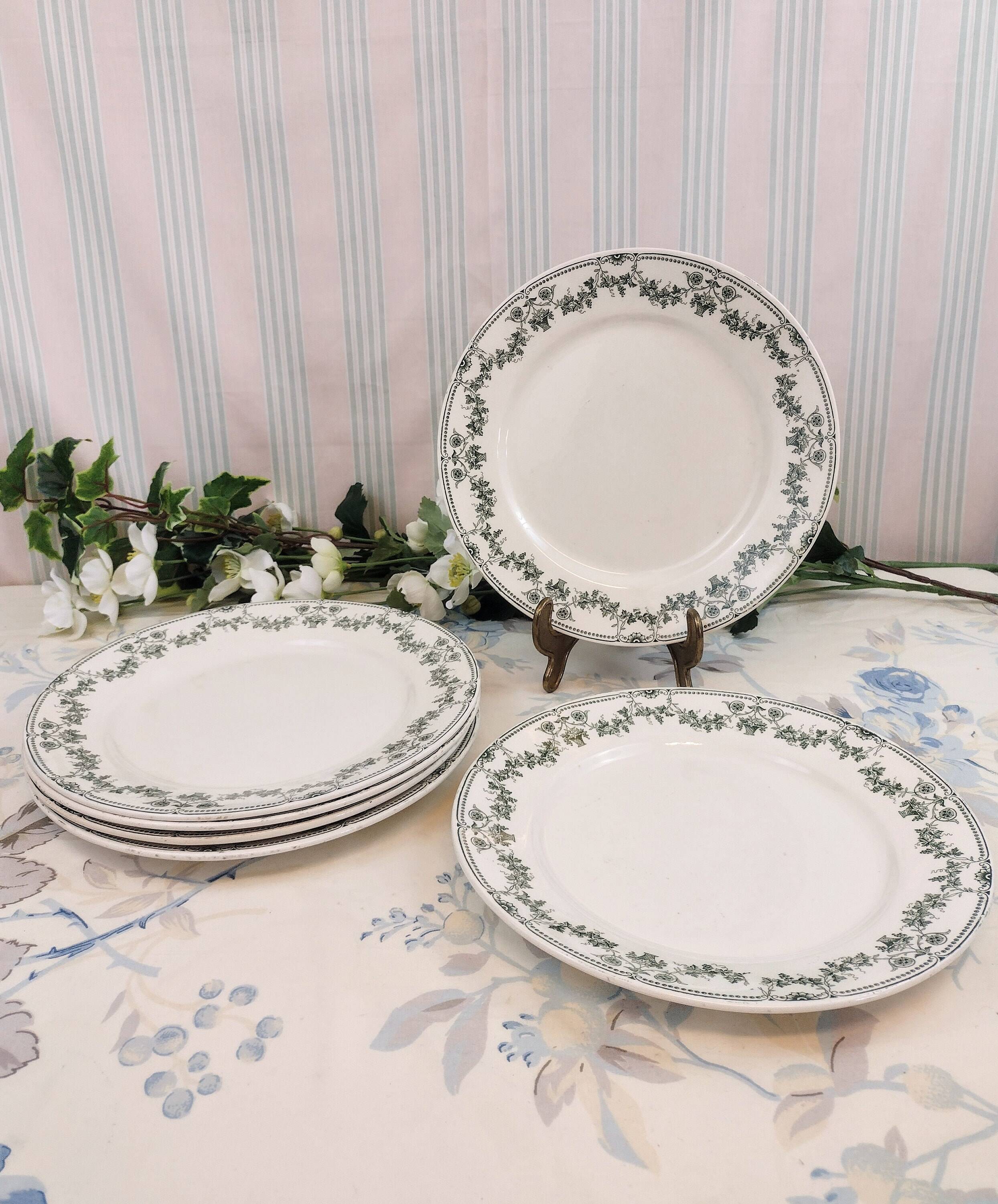 6 Badonviller Champagne flat plates