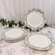 6 Badonviller Champagne flat plates