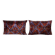 Set of 2 vintage velvet cushion covers 41x61 cm