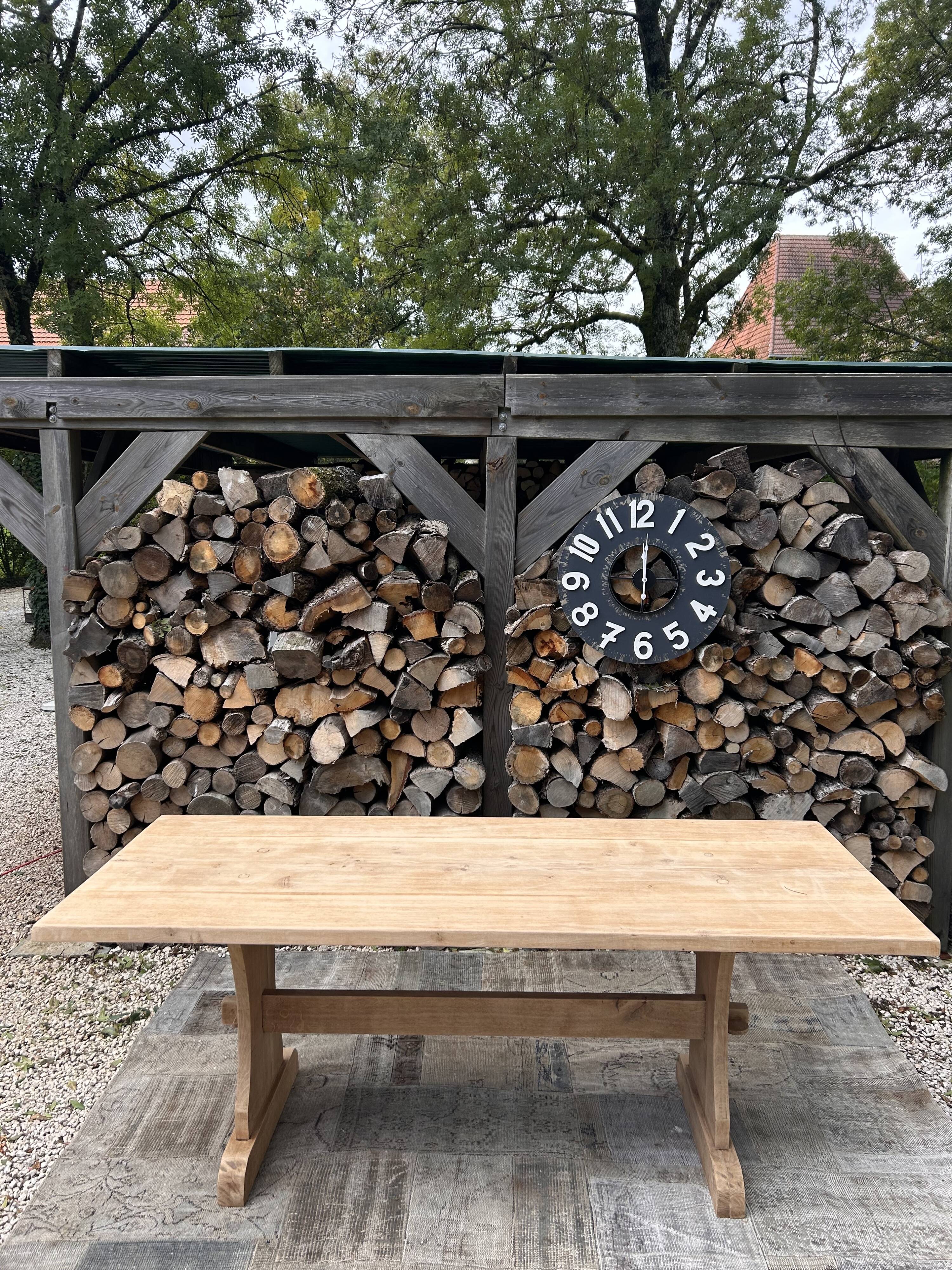 Renovated farmhouse table
