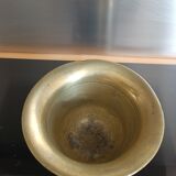 18th century gilded bronze mortar