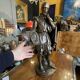 'The Ceramist Bernard Palissy' By Vittoz Bronzier, Bronze Sculpture