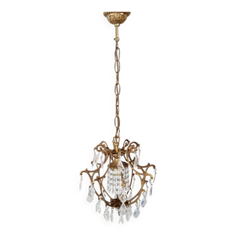 Authentique lustre Peris Andreu, Valence, Espagne, années 1950, entièrement