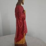 Ancient statue of the Sacred Heart