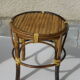 Set of two plant holders in bamboo and wicker