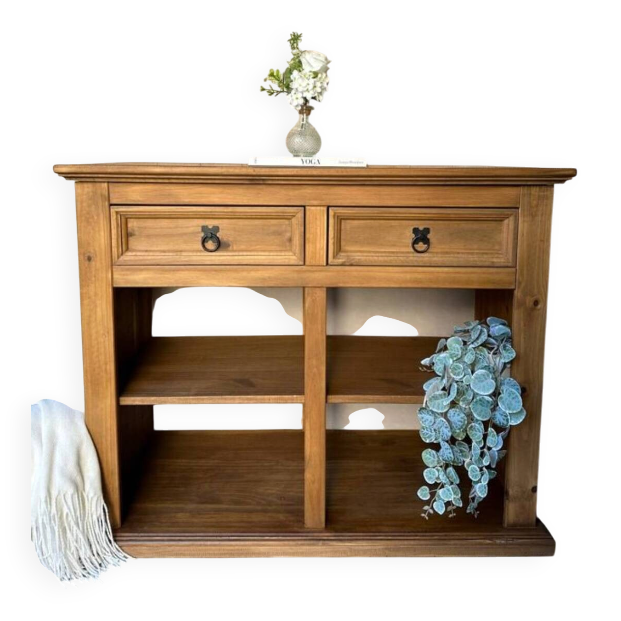 Solid wood sideboard