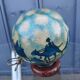 Table lamp night light globe luminous desert oasis