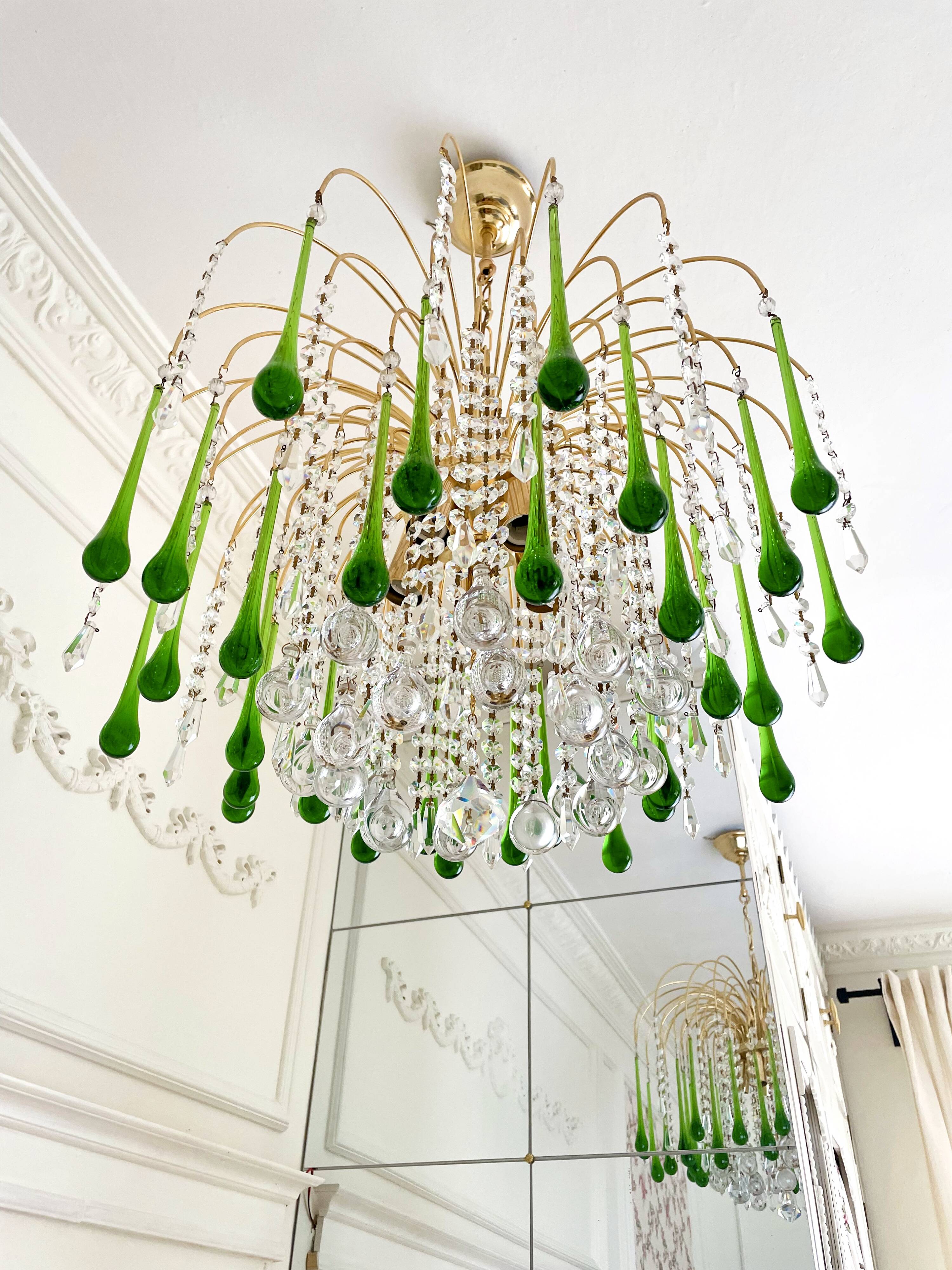 Murano Vintage Chandelier from the 1970s