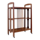 Art Deco shelf - Magazine rack on wheels