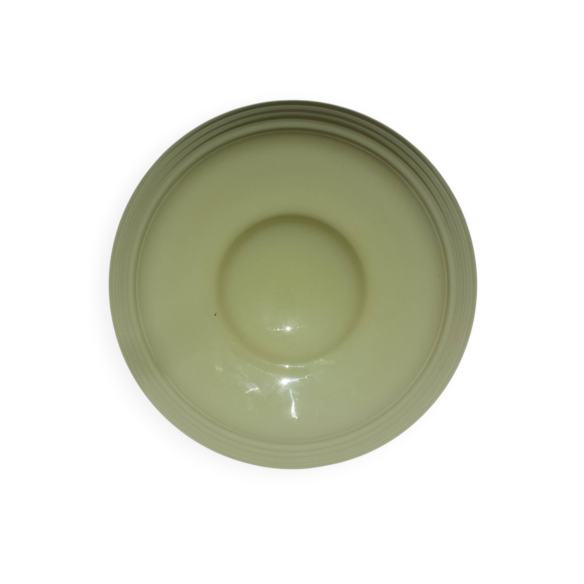 Vintage Opaline Glass Wall Sconce Ceiling Light