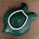 Fruit cup green leaf vallauris signed a.ferlay