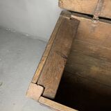 Brutalist chest nineteenth in oak