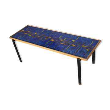 Italy 1955 ceramic mid-century side table