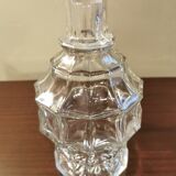 Old faceted decanter