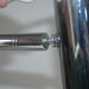 Lampe de bureau aluminium brossé design 70's