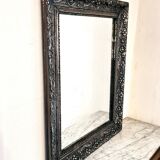 Antique silvered mirror "Barthélémy" – elegance and poetry of time