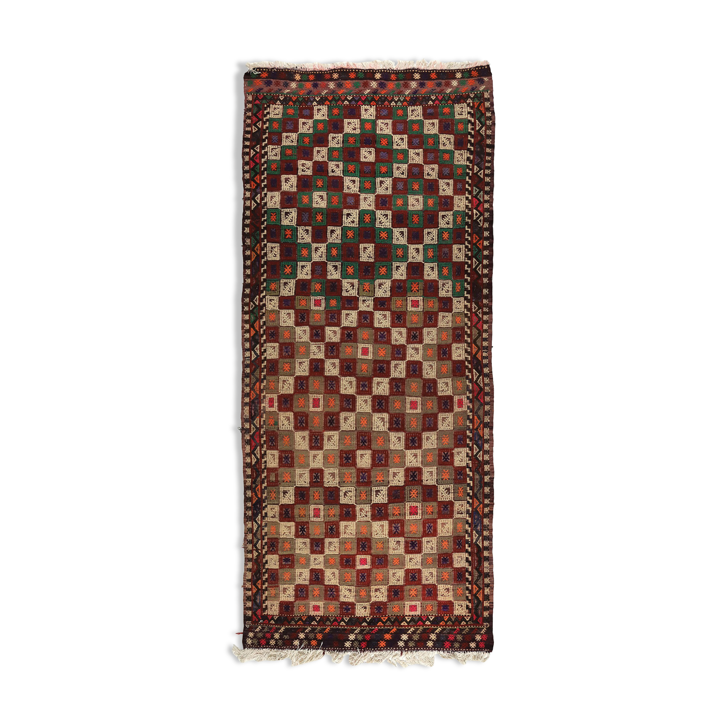 Anatolian handmade kilim rug