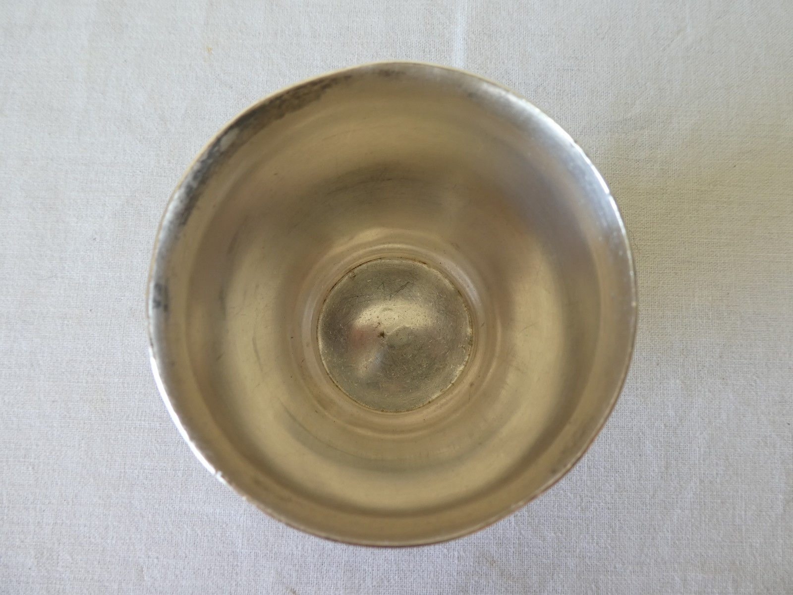 Timbale Christofle in silver metal modele villeroy